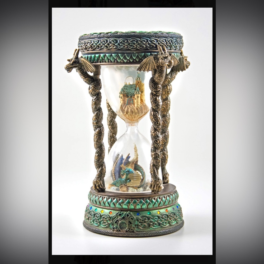 San Francisco Music Box Company Camelot Hourglass